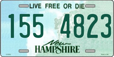 NH license plate 1554823