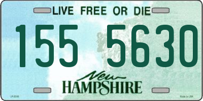 NH license plate 1555630