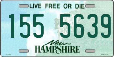 NH license plate 1555639