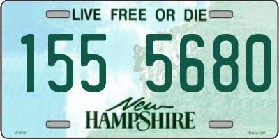 NH license plate 1555680