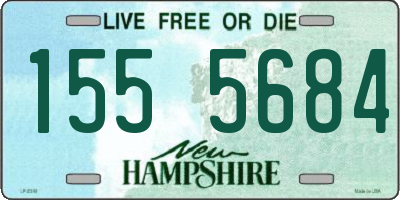 NH license plate 1555684