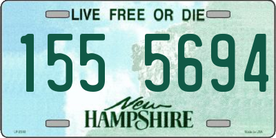 NH license plate 1555694