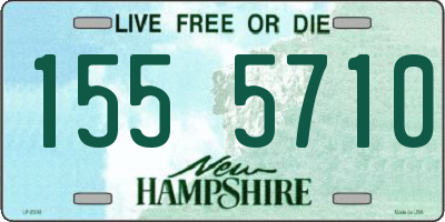 NH license plate 1555710