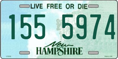 NH license plate 1555974