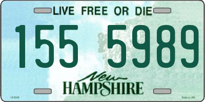 NH license plate 1555989