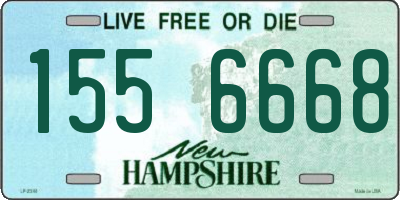 NH license plate 1556668