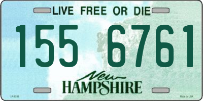 NH license plate 1556761