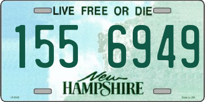 NH license plate 1556949