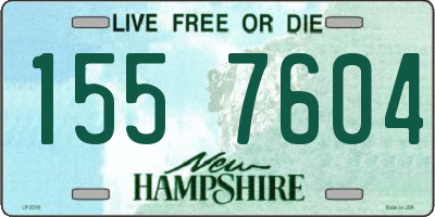 NH license plate 1557604