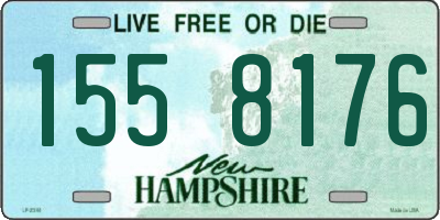 NH license plate 1558176