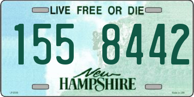NH license plate 1558442