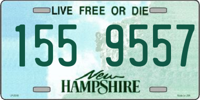 NH license plate 1559557