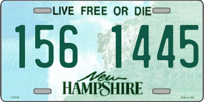 NH license plate 1561445