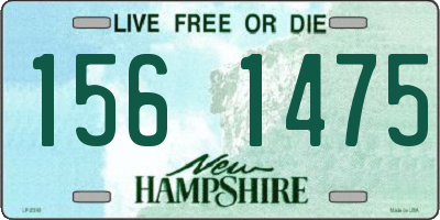 NH license plate 1561475
