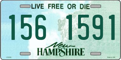 NH license plate 1561591