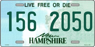 NH license plate 1562050