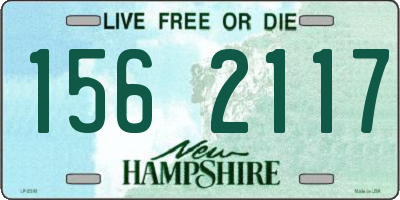 NH license plate 1562117