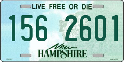 NH license plate 1562601