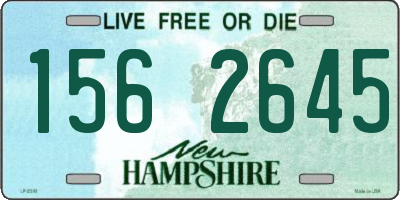 NH license plate 1562645