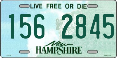 NH license plate 1562845