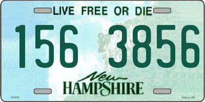 NH license plate 1563856