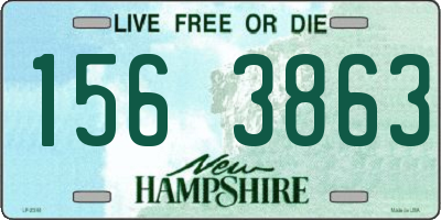 NH license plate 1563863