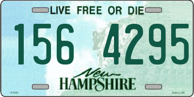 NH license plate 1564295