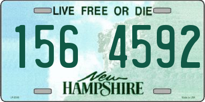NH license plate 1564592