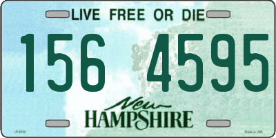 NH license plate 1564595