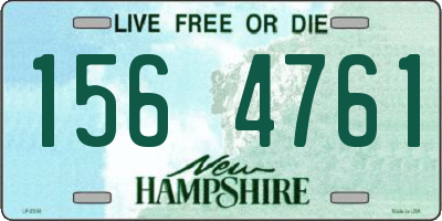 NH license plate 1564761