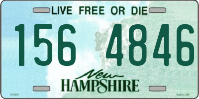 NH license plate 1564846
