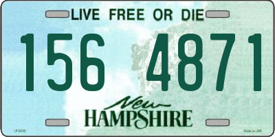 NH license plate 1564871