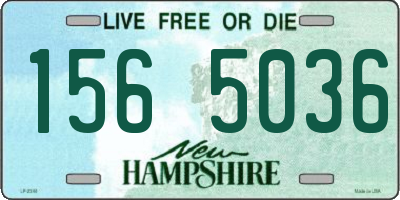 NH license plate 1565036