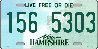 NH license plate 1565303