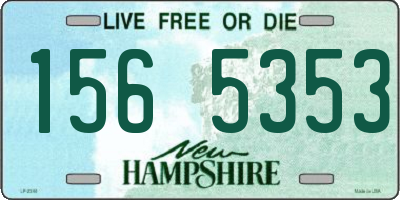 NH license plate 1565353