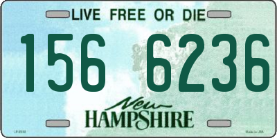 NH license plate 1566236