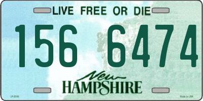 NH license plate 1566474