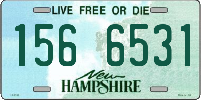 NH license plate 1566531