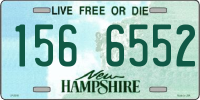 NH license plate 1566552