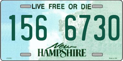 NH license plate 1566730
