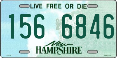 NH license plate 1566846