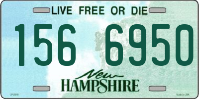 NH license plate 1566950