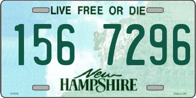 NH license plate 1567296