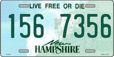 NH license plate 1567356