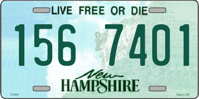 NH license plate 1567401