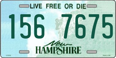 NH license plate 1567675