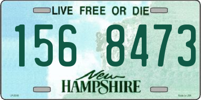 NH license plate 1568473