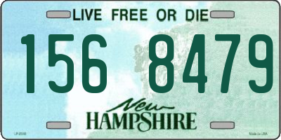 NH license plate 1568479