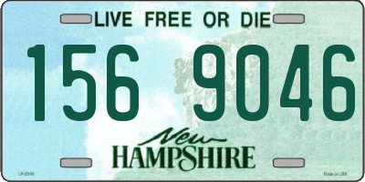 NH license plate 1569046