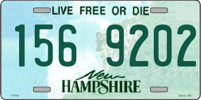 NH license plate 1569202